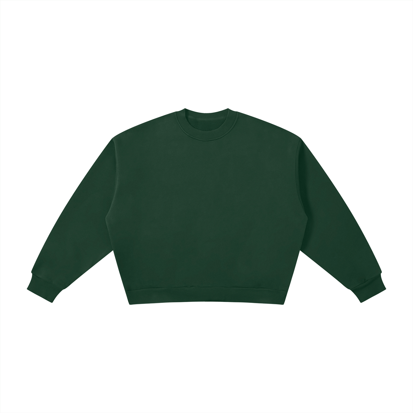 Boxy Fleece Crewneck Sweatshirt
